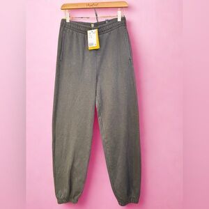 NWT H&M Black Washed Joggings